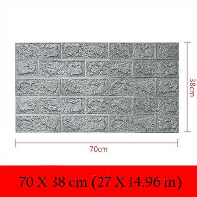 3D Self-adhesive Foam Wallpaper