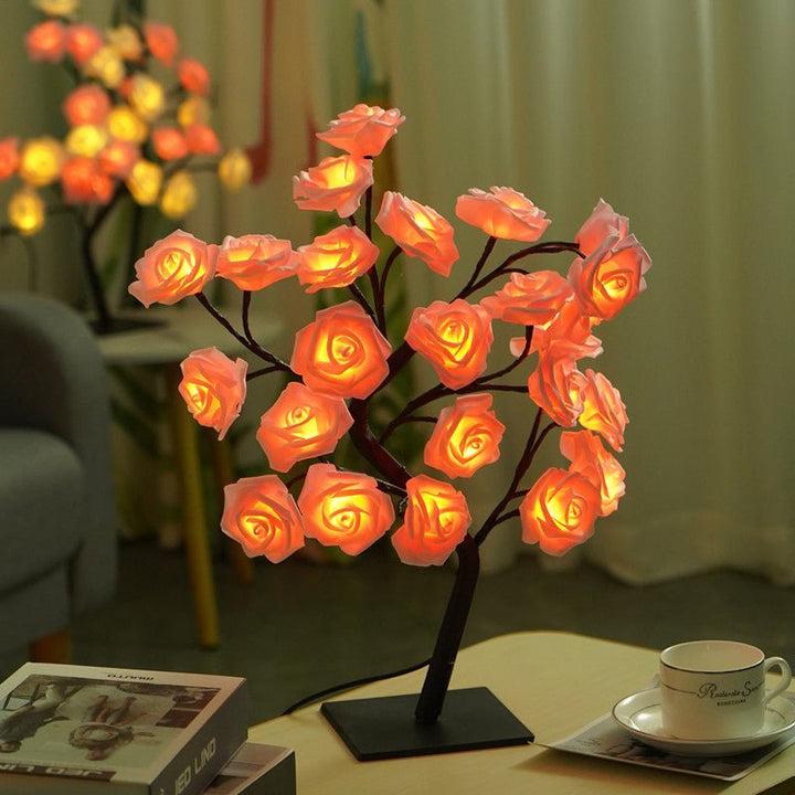 Mylovyhome LED Simulation Rose Tree Light