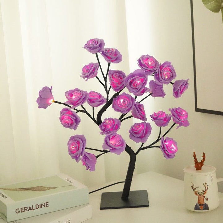 Mylovyhome LED Simulation Rose Tree Light