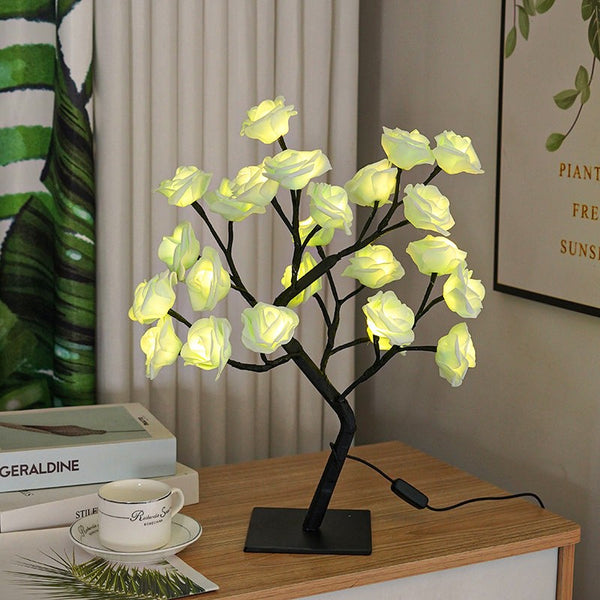 Mylovyhome LED Simulation Rose Tree Light