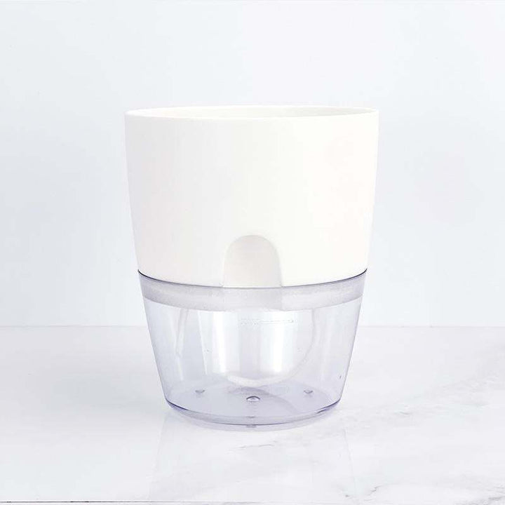 Mylovyhome - Transparent Plastic Flowerpot