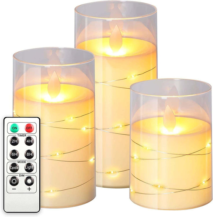 Mylovyhome Remote Controlled LED Electronic Candle Light