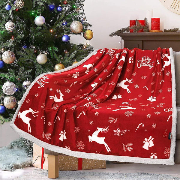 Christmas Sofa Cover Blanket 