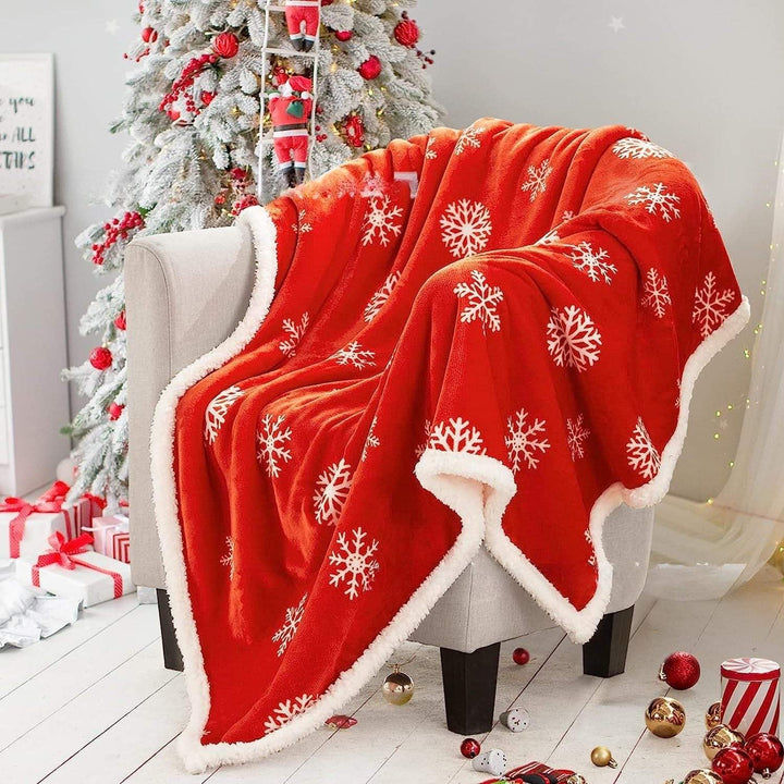 Christmas Sofa Cover Blanket 