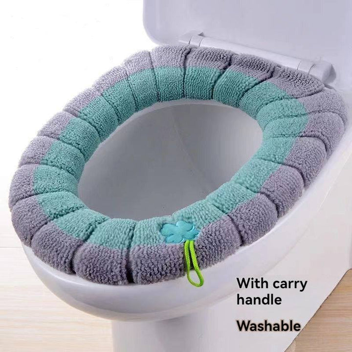 Mylovyhome Plush Toilet Seat Cushion