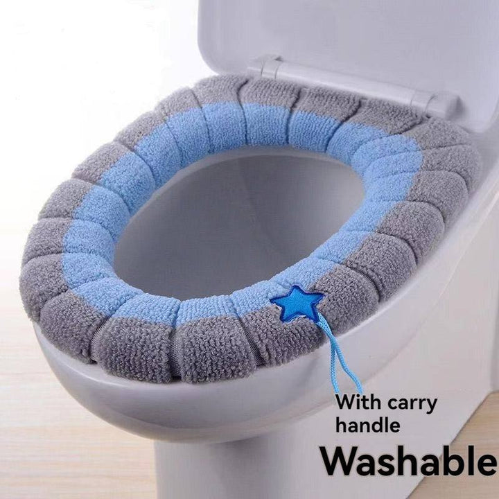 Mylovyhome Plush Toilet Seat Cushion