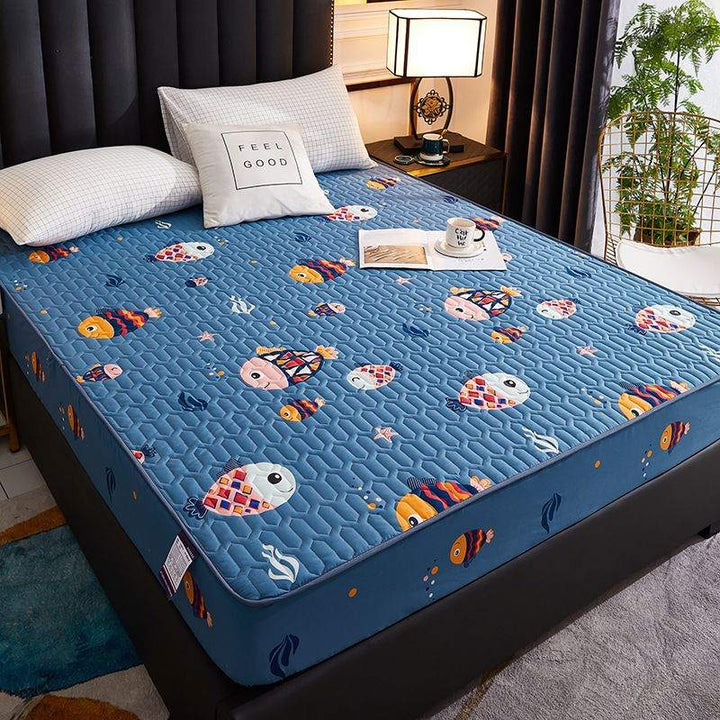 Mylovyhome Cotton Padded Waterproof Bedsheet