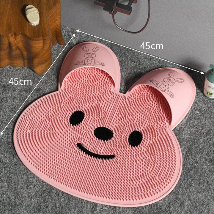 Silicone Rabbit Foot Rubbing Artifact Mat