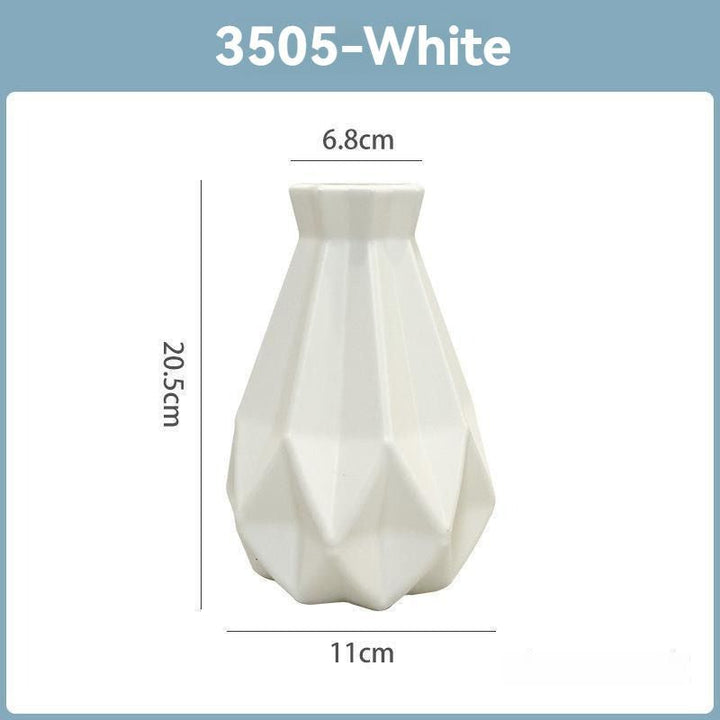 Mylovyhome Imitation Ceramic Plastic Vase