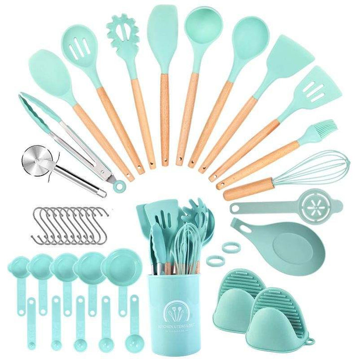 Heat Resistant Silicone Kitchenware Suit