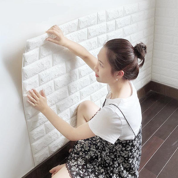 3D Self-adhesive Foam Wallpaper