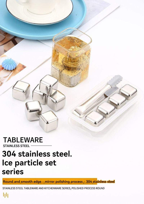 304 Stainless Steel Quick-Frozen Ice Cubes