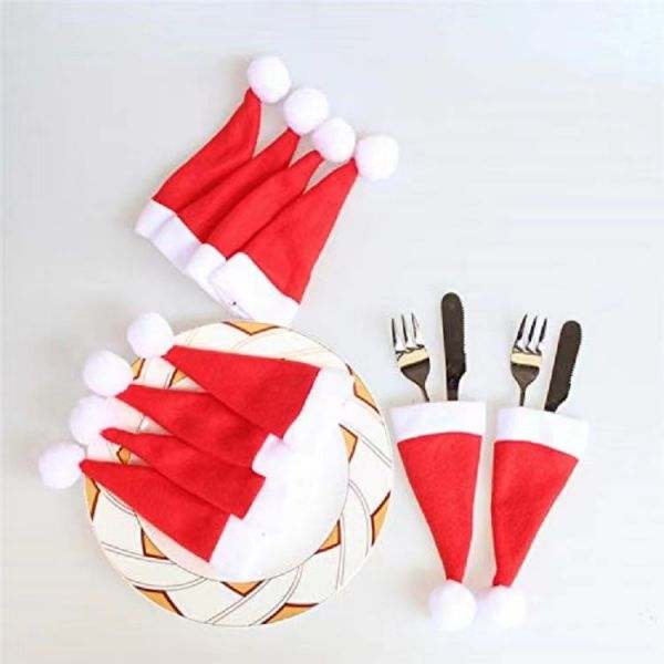 Christmas Knife And Fork Cover Set