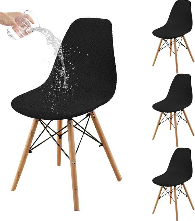 mylovyhome waffle minimalist dinning chair cover